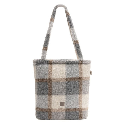 Jollein Luiertas Check Boucle Shopper koop je bij Babywinkel