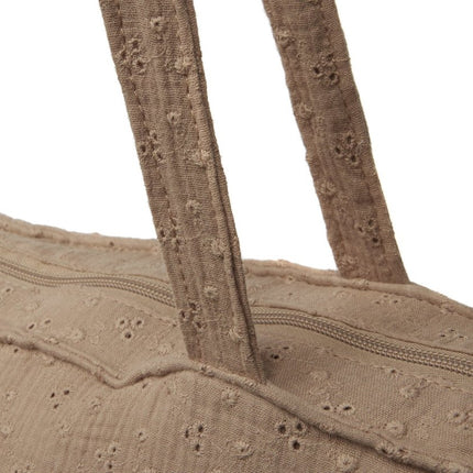 Jollein Luiertas Embroidery Biscuit koop je bij Babywinkel