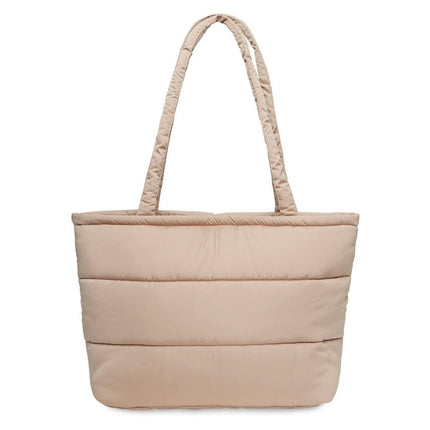 Jollein Luiertas Puffed Bag Biscuit koop je bij Babywinkel