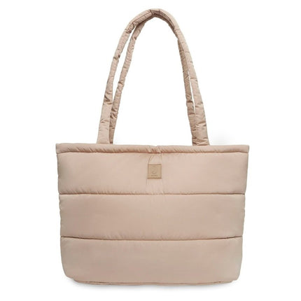 Jollein Luiertas Puffed Bag Biscuit koop je bij Babywinkel