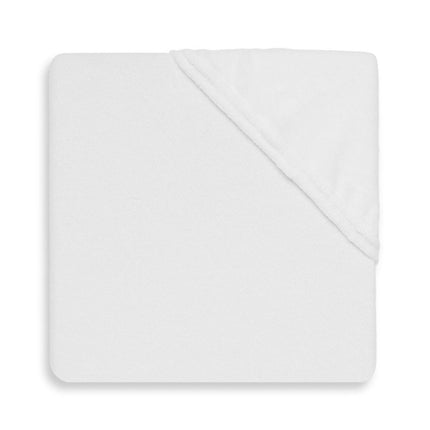Jollein Molton Hoeslaken Wit 50x90cm koop je bij Babywinkel