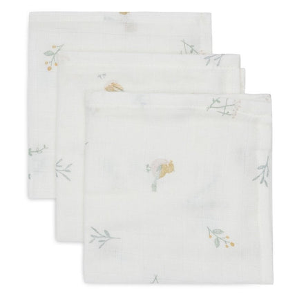 Jollein Monddoekje Lovely Birds 31 X 31 Cm 3St koop je bij Babywinkel