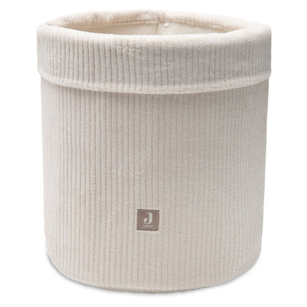 Jollein Opbergmand Cloudy Rib/Oatmeal koop je bij Babywinkel