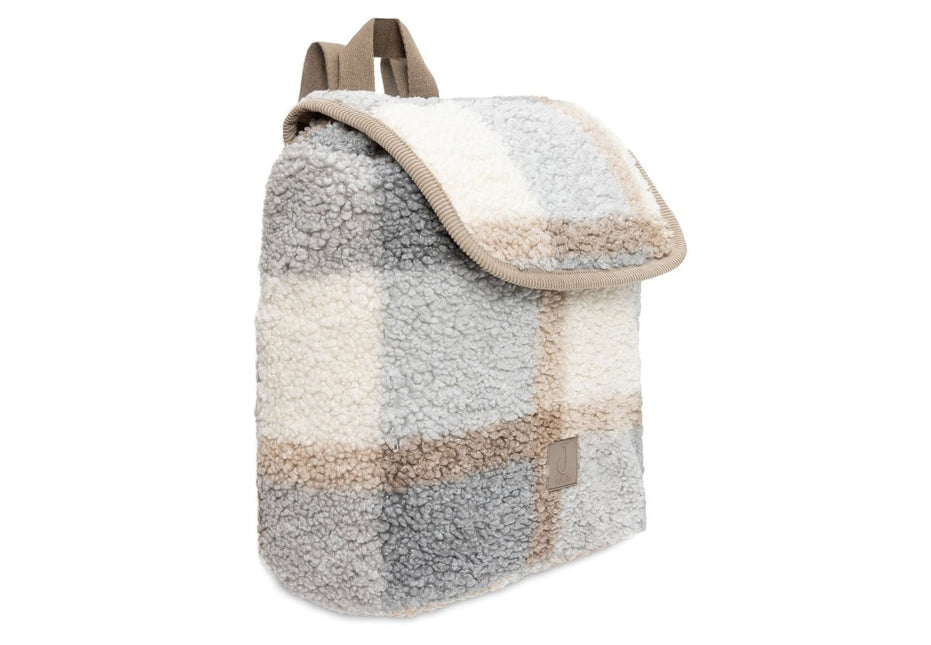 Jollein Rugzak Check Boucle koop je bij Babywinkel
