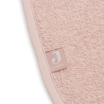Jollein Slabbetje Badstof Pale Pink Nougat Caramel 3st koop je bij Babywinkel