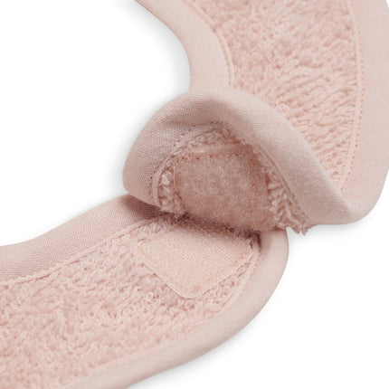 Jollein Slabbetje Badstof Pale Pink Nougat Caramel 3st koop je bij Babywinkel