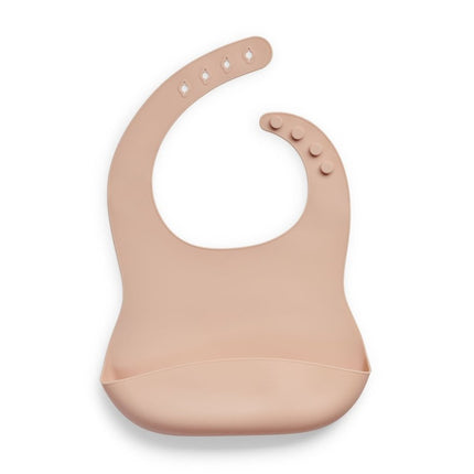 Jollein Slabbetje Siliconen Pale Pink koop je bij Babywinkel