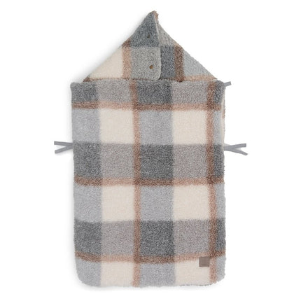 Jollein Voetenzak Check Boucle 0+ 3/5 Punts koop je bij Babywinkel