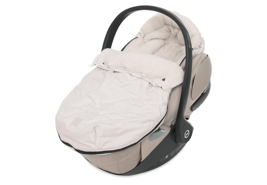 Jollein Voetenzak Embossed/ Sand koop je bij Babywinkel