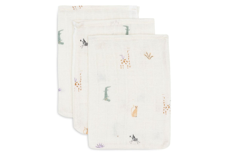 Jollein Washandje Jungle Jambo 15 X 20 Cm 3St koop je bij Babywinkel