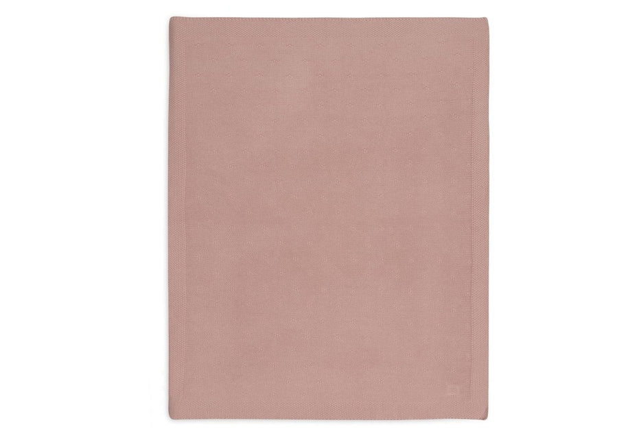 Jollein Wiegdeken Cosy Knit Wild Rose 75 X 100 Cm koop je bij Babywinkel