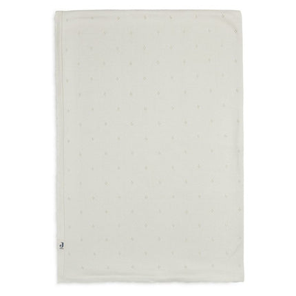 Jollein Wiegdeken Pointelle Ivory 100x150cm koop je bij Babywinkel