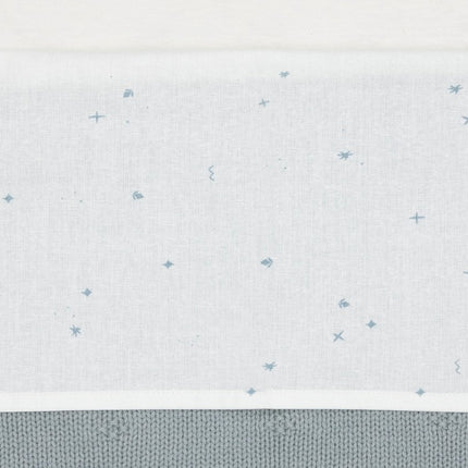 Jollein Wieglaken Twinkling Sea Green 75X100Cm koop je bij Babywinkel
