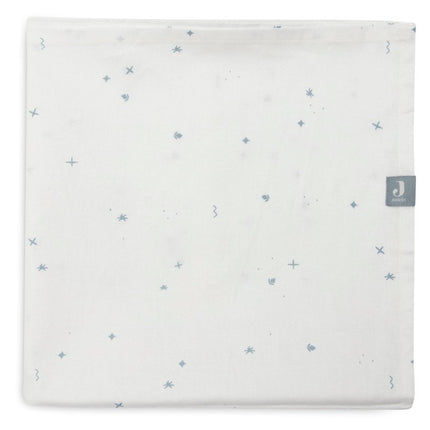 Jollein Wieglaken Twinkling Sea Green 75X100Cm koop je bij Babywinkel