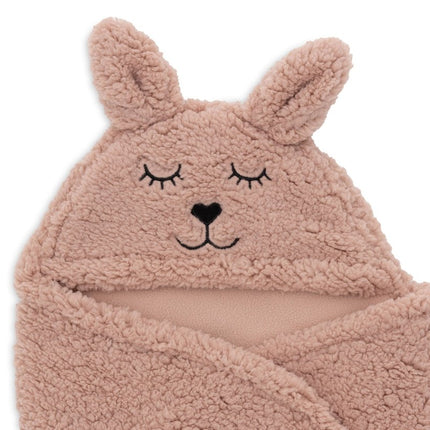 Jollein Wikkeldeken Baby Bunny Wild Rose koop je bij Babywinkel