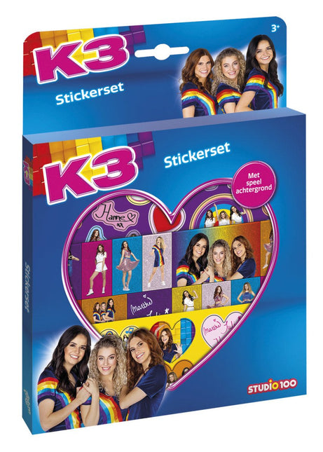 K3 Stickerset koop je bij Babywinkel