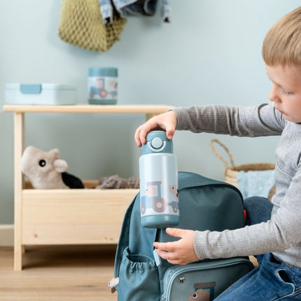 Done by Deer Rugzak Tiny Farm Blue 7,5L koop je bij Babywinkel