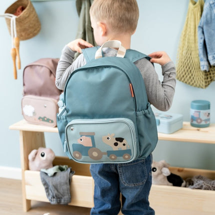Done by Deer Rugzak Tiny Farm Blue 7,5L koop je bij Babywinkel