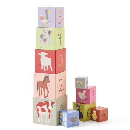 Kid's Concept Blokkenset 1 - 10 Aiden koop je bij Babywinkel