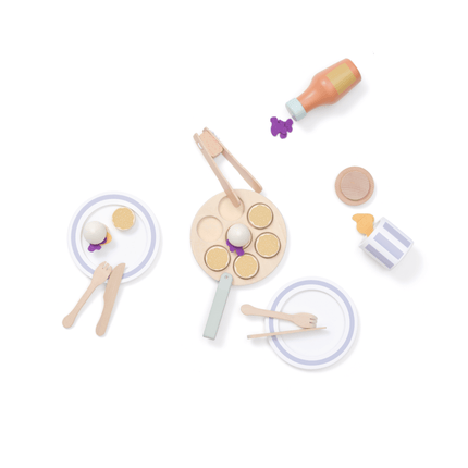 Kid's Concept Houten Speelgoed Pannekoeken Set koop je bij Babywinkel