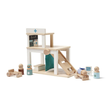 Kid's Concept Houten Speelgoed Ziekenhuis koop je bij Babywinkel