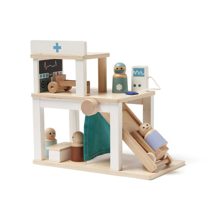 Kid's Concept Houten Speelgoed Ziekenhuis koop je bij Babywinkel