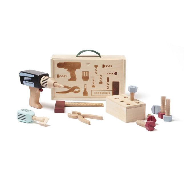 Kid's Concept Kindergereedschap Gereedschapskoffer koop je bij Babywinkel
