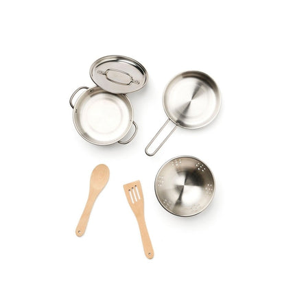 Kid's Concept Pannenset Kid'S Hub Rvs 6 Delig koop je bij Babywinkel