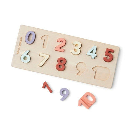 Kid's Concept Puzzel Cijfers 1 Tot 10 koop je bij Babywinkel