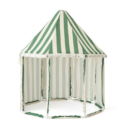 Kid's Concept Speeltent Stripe Green koop je bij Babywinkel