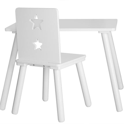 Kid's Concept Tafelster - wit 45x58x40 cm Kids Concept koop je bij Babywinkel
