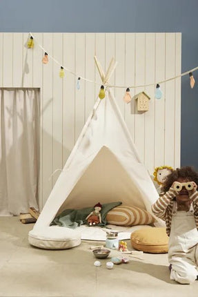 Kid's Concept Tipi Tent Gebroken Wit 110 x 110 x 160 koop je bij Babywinkel