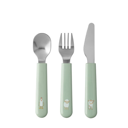Mepal Bestekset Mio Little Farm 3 - Delig koop je bij Babywinkel