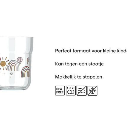 Mepal Bekertje Mio Sunshine & Rainbow 250Ml koop je bij Babywinkel