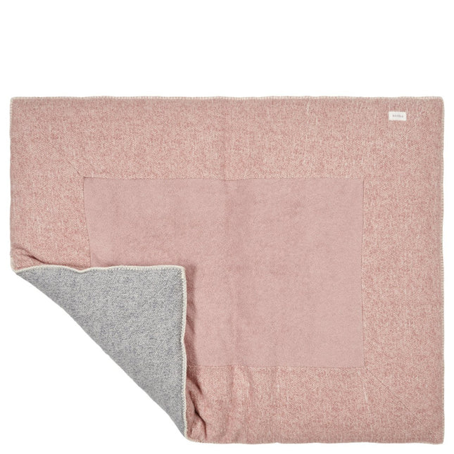 Koeka Boxkleed Vigo Old Pink/Sparkle Grey 80x100cm koop je bij Babywinkel