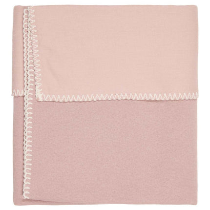 Koeka Wiegdeken Flanel Runa Old Pink koop je bij Babywinkel