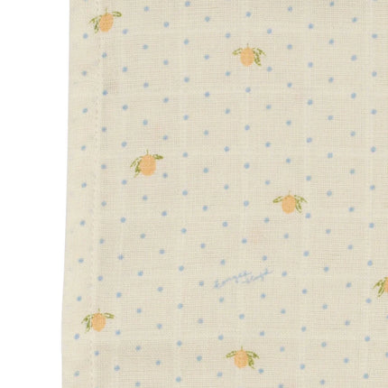 Konges Sløjd Hydrofiele Doek Gots Lemon Dot 3St koop je bij Babywinkel