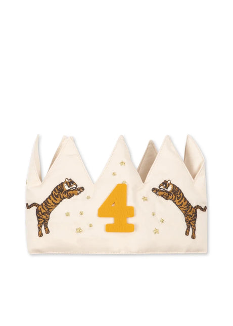 Konges Sløjd Verjaardagskroon Tiger koop je bij Babywinkel