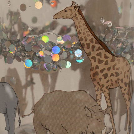 Konges Slojd 2 Glitter Bekers Safari koop je bij Babywinkel