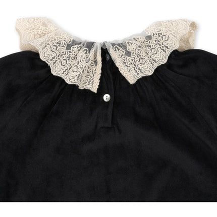 Konges Slojd Baby Jurkje Venola Black koop je bij Babywinkel