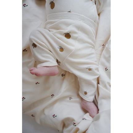 Konges Slojd Baby Legging Lemon 100% biologisch katoen koop je bij Babywinkel