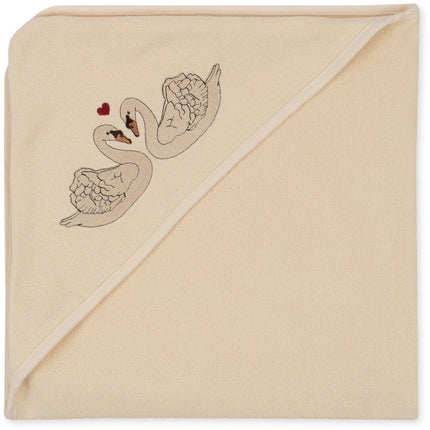 Konges Slojd Badcape Baby Swan koop je bij Babywinkel