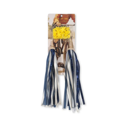 Konges Slojd Bicycle Streamers And Beads Dark Blue Glitter koop je bij Babywinkel