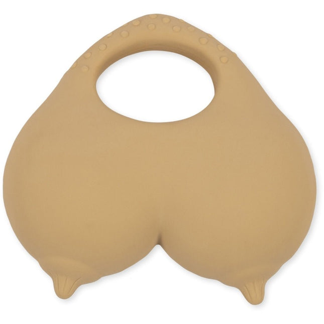 Konges Slojd Bijtring Borsten Creamy White 10cm koop je bij Babywinkel