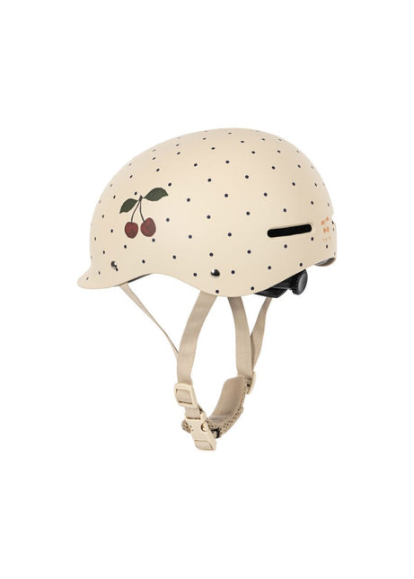 Konges Sløjd Fietshelm Navy Dots 51 - 55 koop je bij Babywinkel