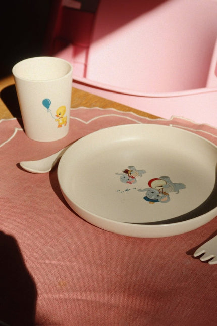 Konges Slojd Kinderservies Set Music Parade koop je bij Babywinkel