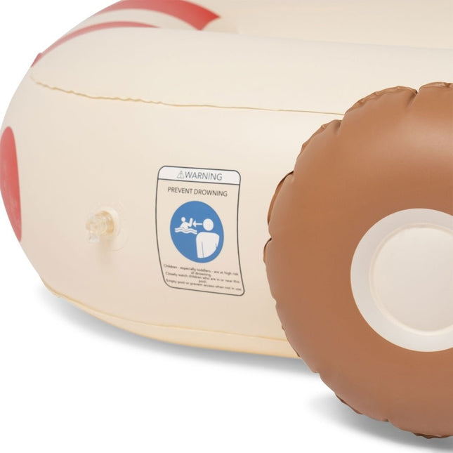 Konges Slojd Luchtbed Car Cream Off White koop je bij Babywinkel