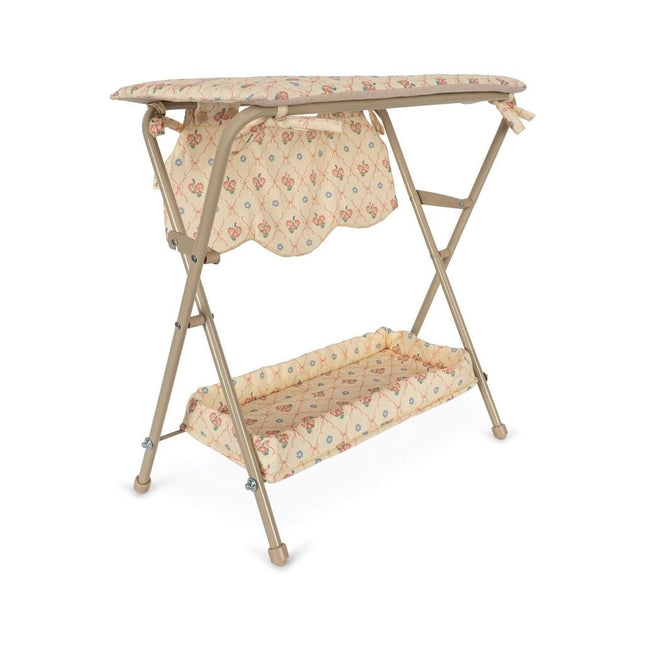 Konges Slojd Poppen Verschoontafel Fleur Decor koop je bij Babywinkel