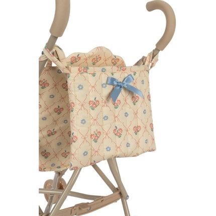 Konges Slojd Poppenwagen Fleur Decor koop je bij Babywinkel