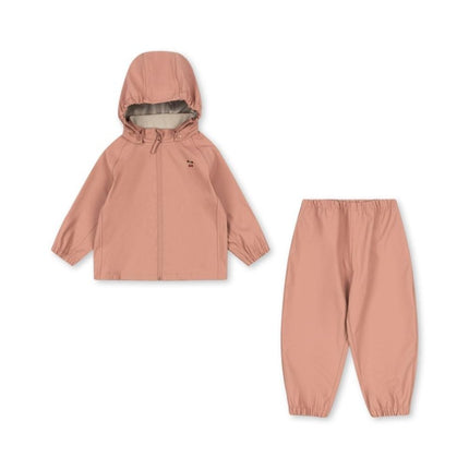 Konges Slojd Regenset Plainy Cameo Brown koop je bij Babywinkel